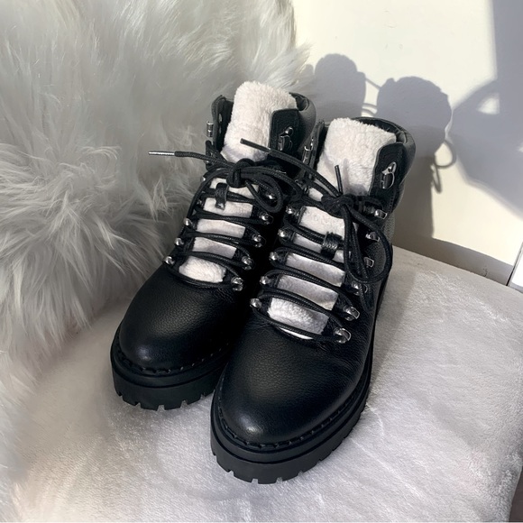 Marc Fisher Genuine Leather Shearling Boots NWOT - Picture 3 of 12